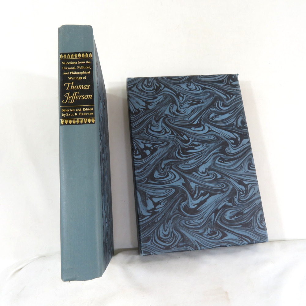 Selections of Thomas Jefferson Heritage Press NY 1967 Edition 362 pgs Book